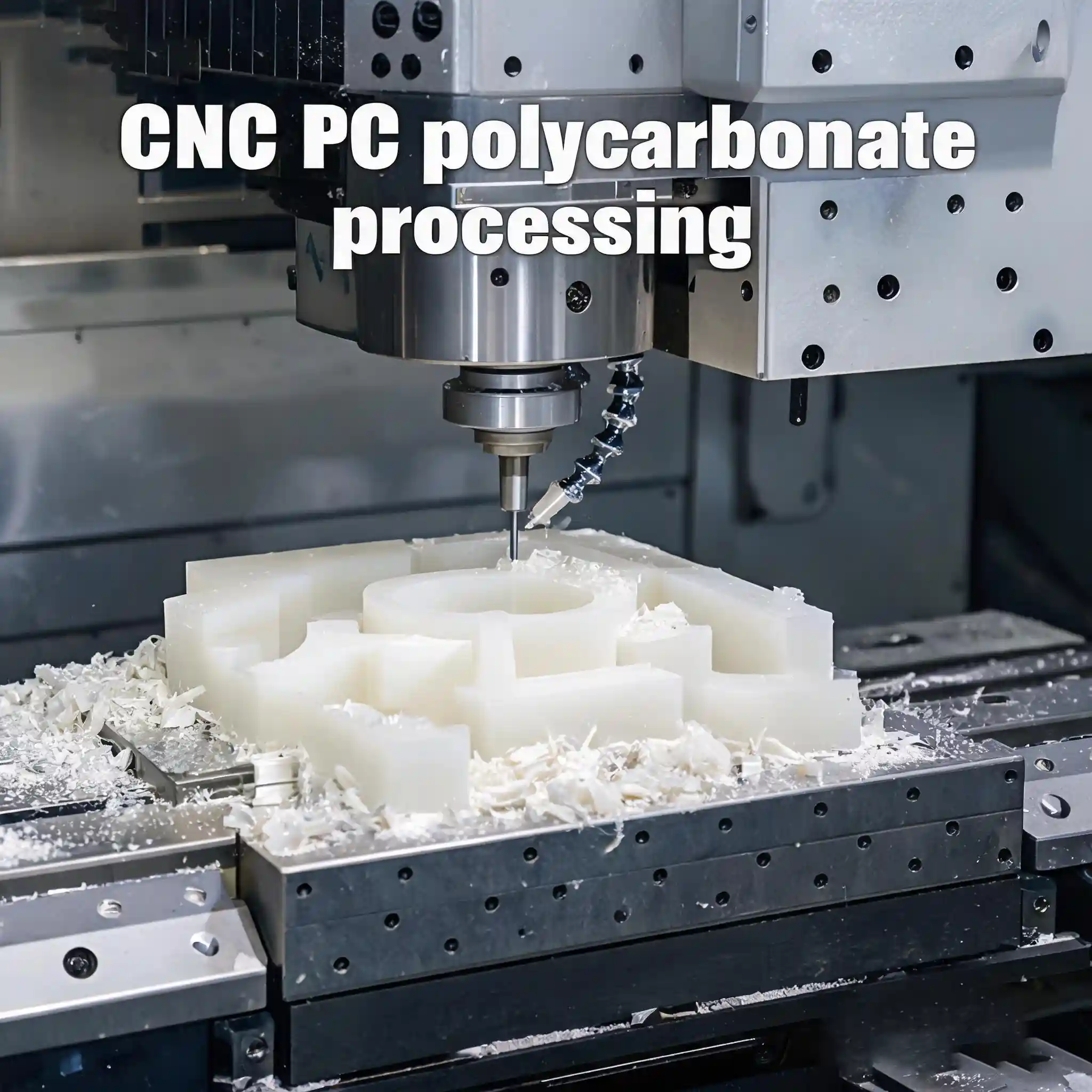CNC PC polycarbonate processing, custom polycarbonate machined prototype parts