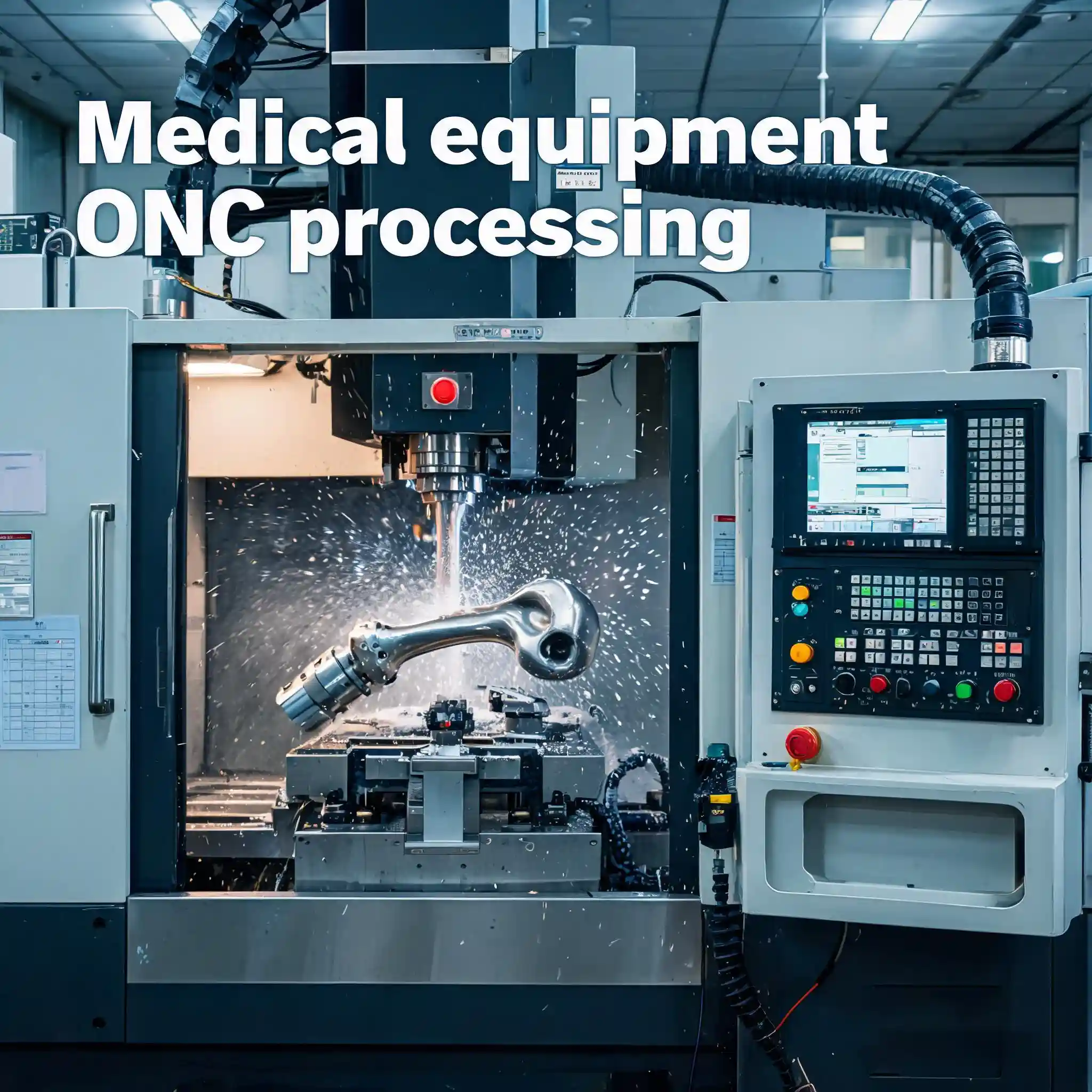 CNC processing of medical equipment, custom high precision medical device machined prototype parts