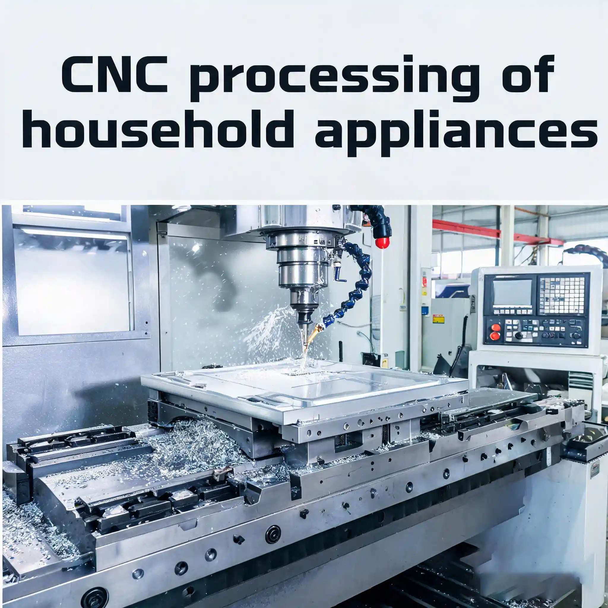 CNC processing of household appliances, custom home appliance structural machined prototype parts
