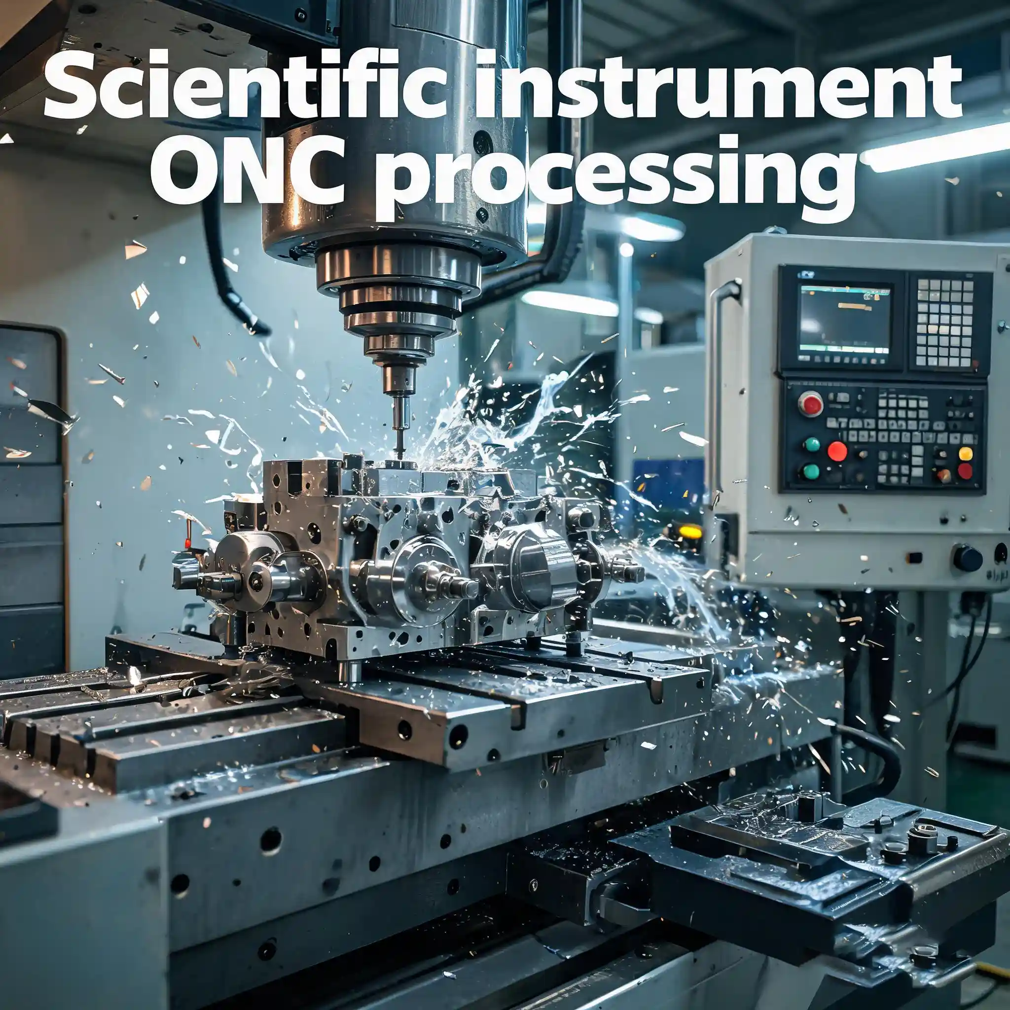 CNC processing for scientific instruments, custom high‑precision lab equipment machined prototype parts