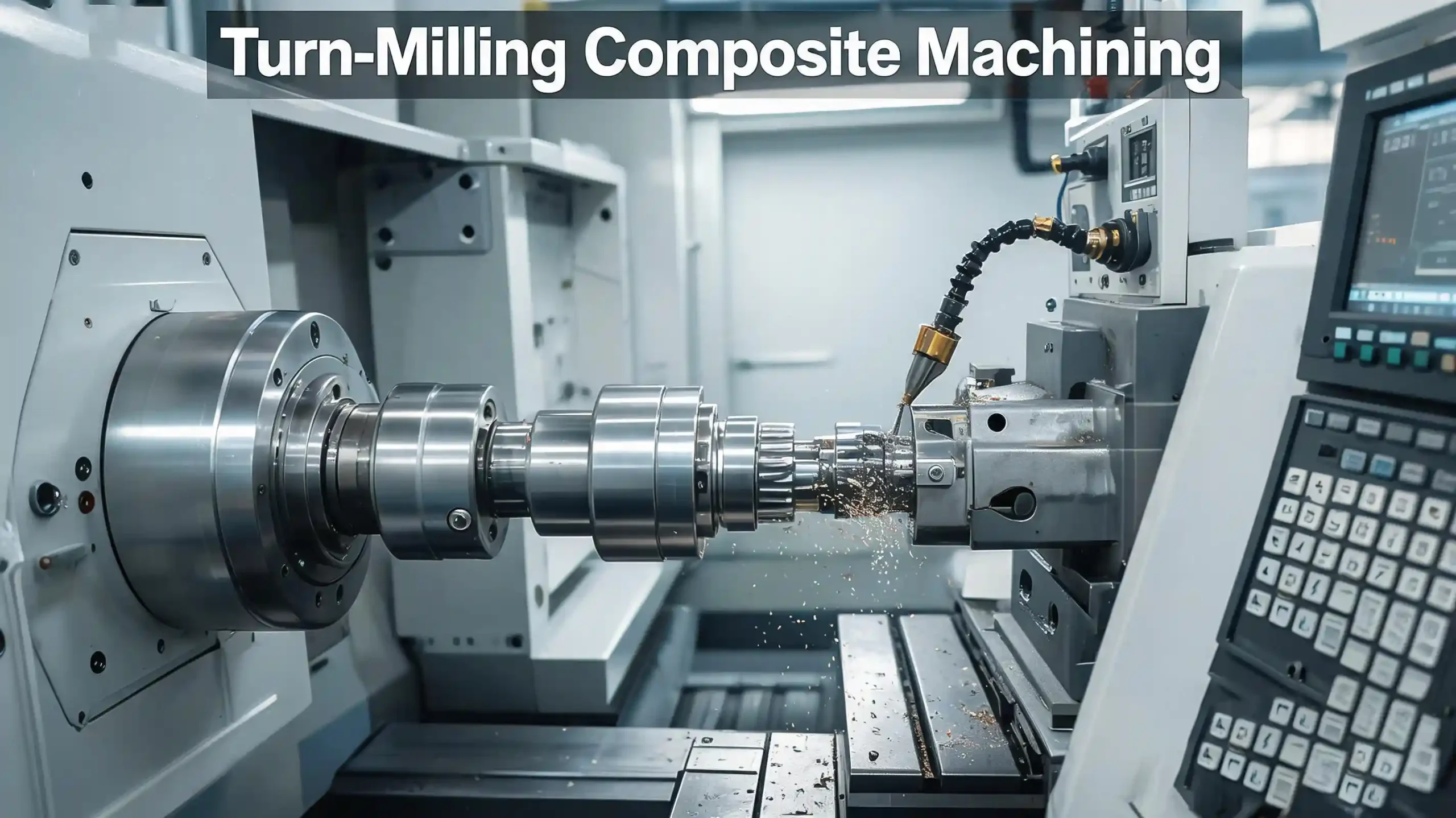 Turn‑milling composite CNC machining for complex rotary‑milled custom precision mechanical components