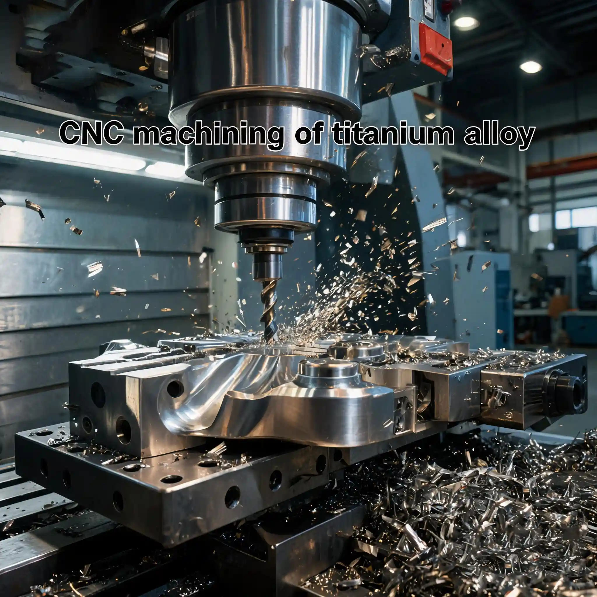 CNC machining of titanium alloy, custom precision titanium alloy machined parts